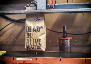 DEAD OR ALIVE COFFEE Quattro - Starke Kaffeebohnen Crema 1kg